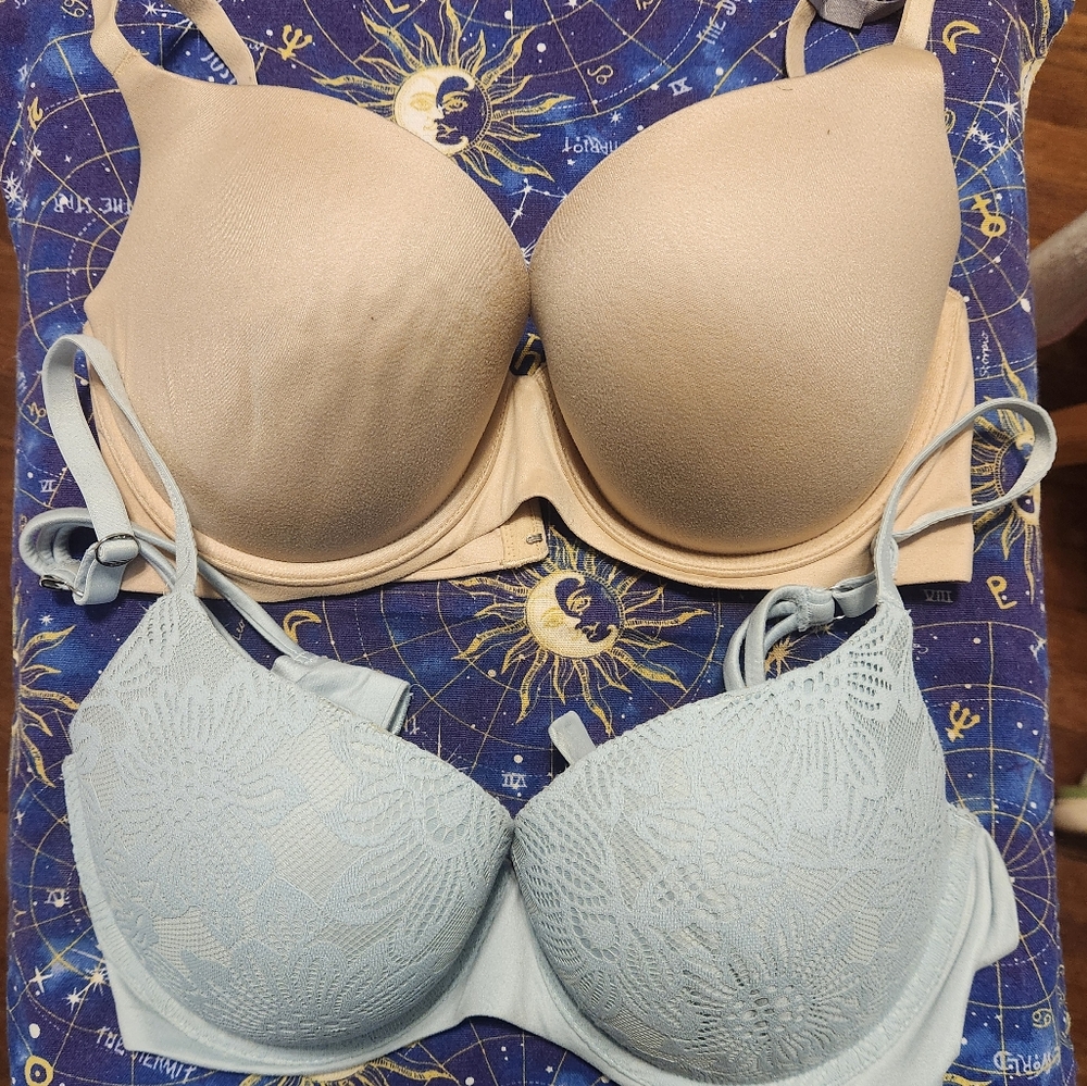 Aerie Demi Puush Up Bra 34DD Bundle